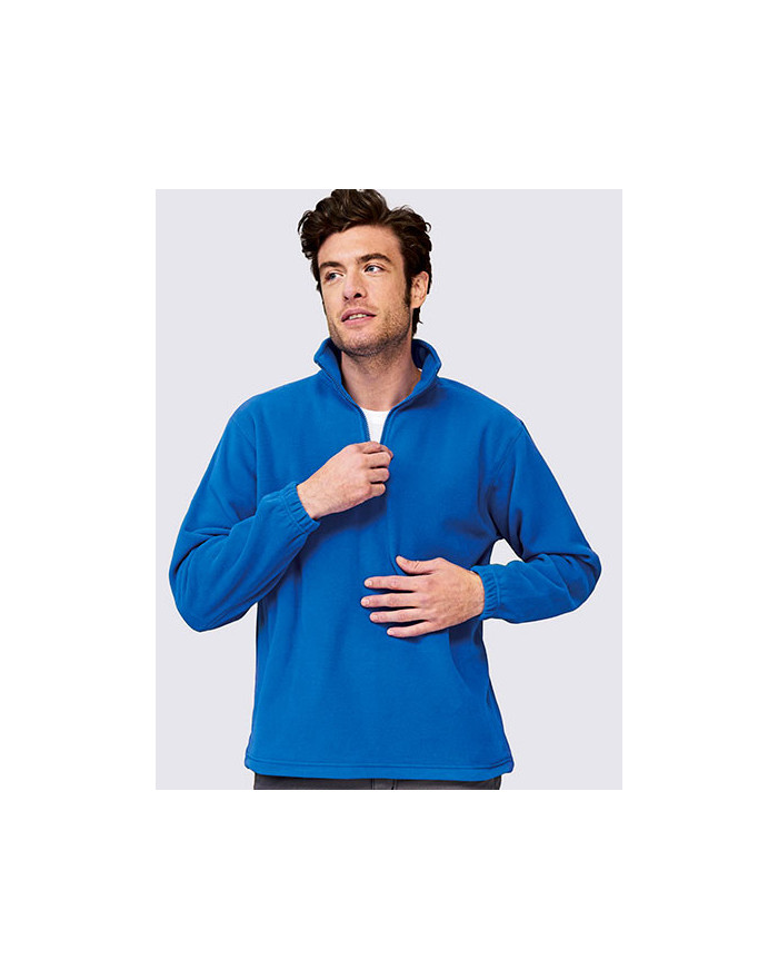 Sweat Personnalisé avec liseré Homme 300 g/m² - SOL´S 56000 - Chemise d'entreprise Personnalisée avec marquage broderie, floc...