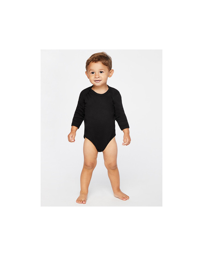 Vêtement Enfant Personnalisée Manche Longue Enfant 100% coton 153 g/m² - Rabbit Skins 4411EU - Vêtements Enfant Personnalisés...