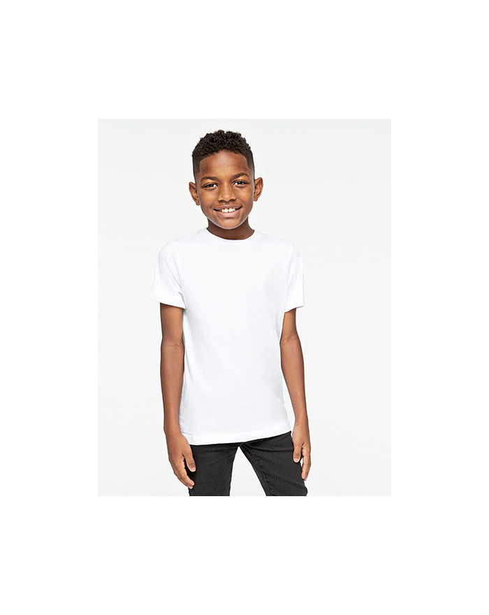 Tee shirt Personnalisé Manche Courte Enfant 100% coton 153 g/m² - Rabbit Skins 6101EU - Tee shirt Personnalisé avec marquage ...