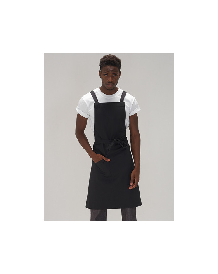 Vêtement restauration Personnalisé 100% coton 280 g/m² - Le Chef DE109C - Vêtement restauration Personnalisé avec marquage br...