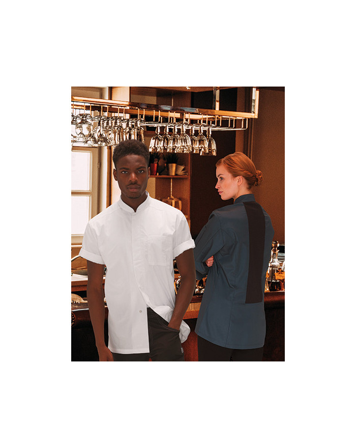 Chemise d'entreprise  Personnalisée Manche Courte  Homme   115 g/m² - Le Chef Prep LF120M  