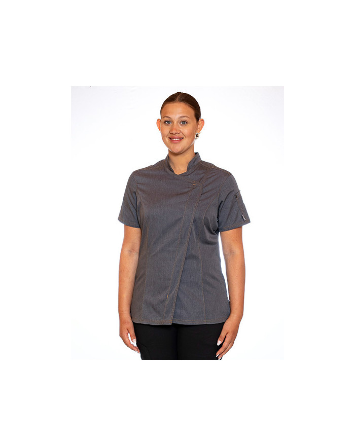 Veste  Personnalisée Manche Courte  Femme   160 g/m² - Le Chef LF145  