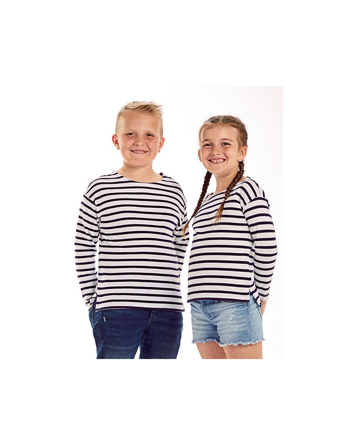 Tee shirt Personnalisé Manche Longue Enfant 100% coton 200 g/m² - Mantis Kids HM84/MK84 - Tee shirt Personnalisé avec marquag...