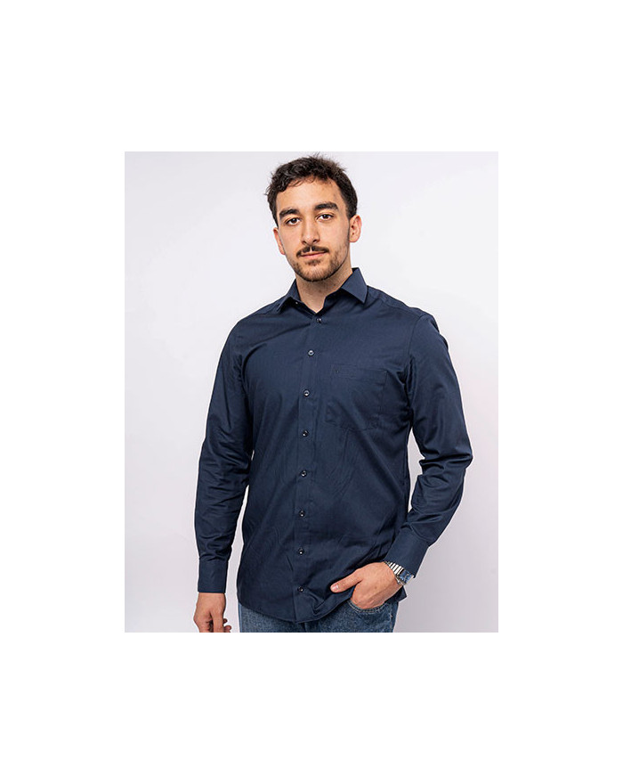 Chemise d'entreprise Personnalisée Manche Longue|ultra long Homme 100% coton 120 g/m² - Marvelis 470069/470469 - Chemise d'en...