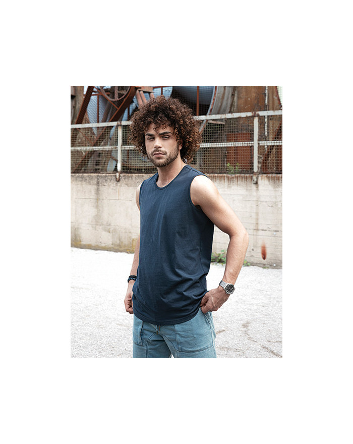 Tee shirt Personnalisé Sans Manche Col rond Homme  160 g/m² - Miners mate MY310 - Tee shirt personnalisé sans manches avec ma...