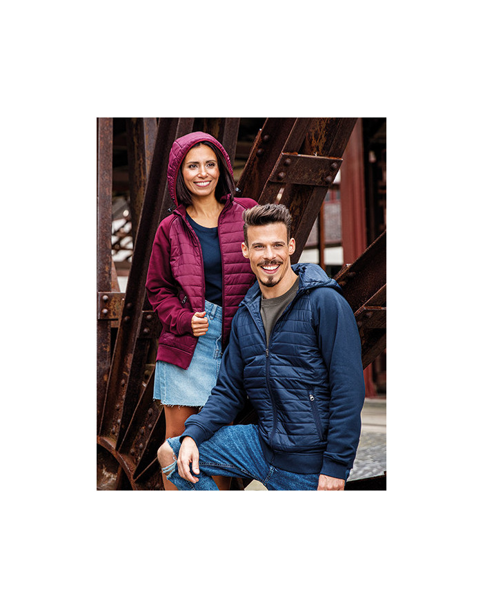 Veste Personnalisée Manche Longue|avec liseré|Raglan Homme ou Femme 300 g/m² - Miners mate MY810 - Veste Personnalisée avec m...