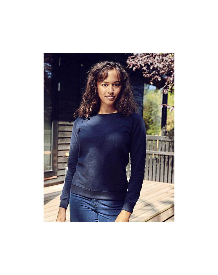 Sweat Personnalisé avec liseré Duo 100% coton 300 g/m² - Neutral O83001 - Sweat Personnalisé avec marquage broderie, flocage ...
