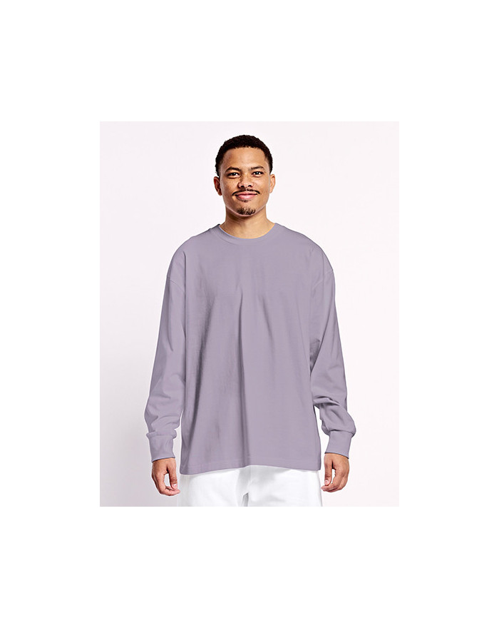 Tee shirt Personnalisé Manche Longue avec liseré Homme 100% coton 220 g/m² - Tiger Cotton by Neutral T60050 - Tee shirt Perso...