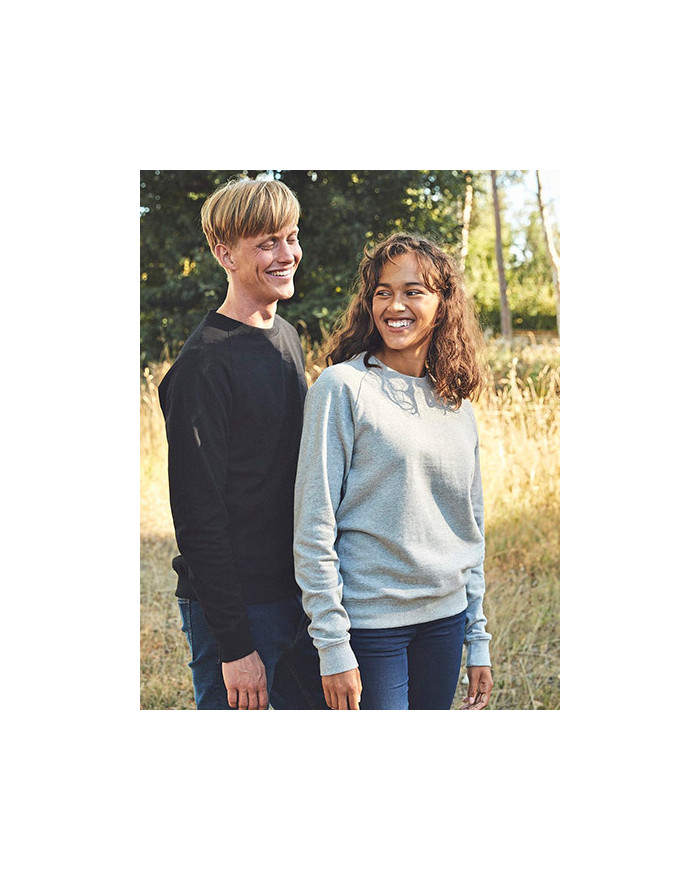 Sweat Personnalisé Manche Longue avec liseré Unisexe 100% coton 300 g/m² - Tiger Cotton by Neutral T63001 - Sweat Personnalis...