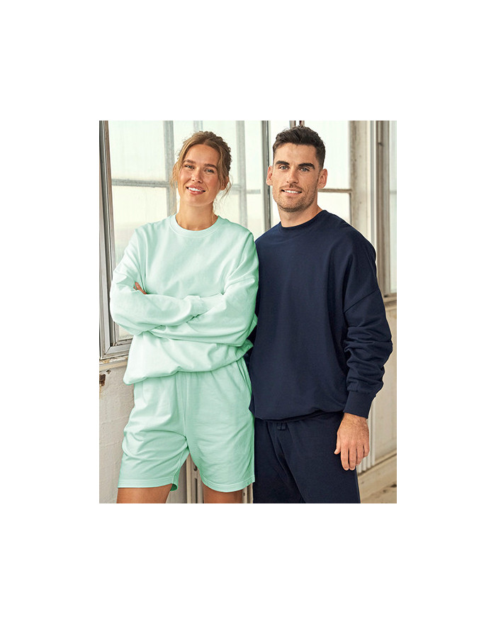 Sweat Personnalisé Manche Longue avec liseré Duo 100% coton 300 g/m² - Tiger Cotton by Neutral T63011 - Sweat Personnalisé av...