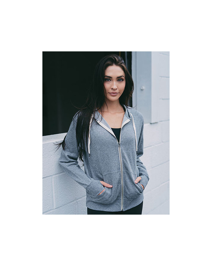 Sweat Personnalisé avec liseré Unisexe 250 g/m² - Independent PRM90HTZ - Sweat Personnalisé avec marquage broderie, flocage o...