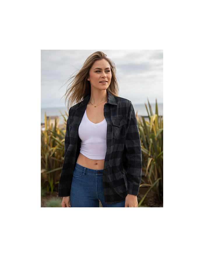 Chemise d'entreprise  Personnalisée Enroulable|Manche Longue|Manchettes  Homme ou Femme  200 g/m² - Independent NP500  