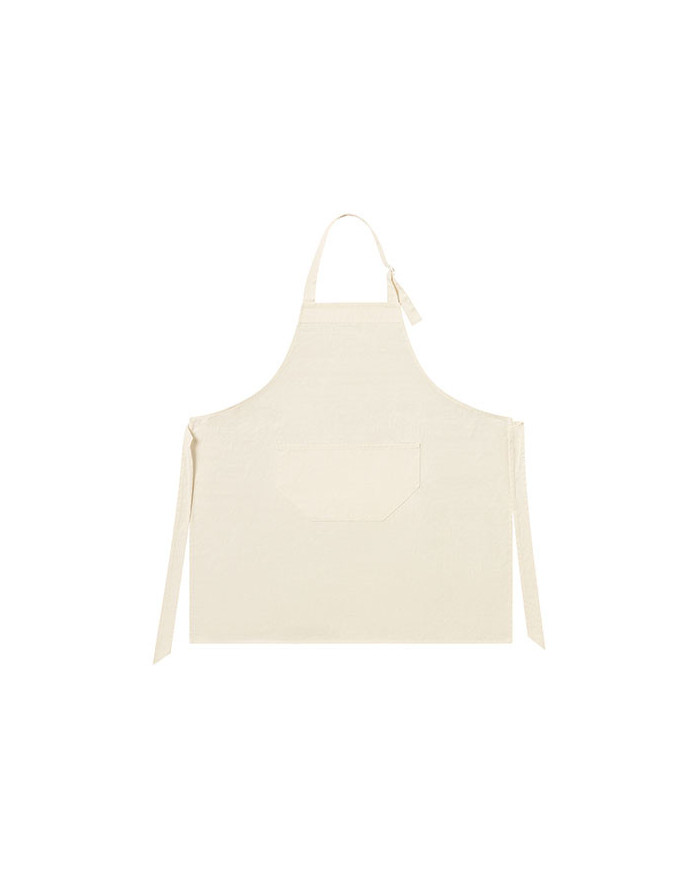 Vêtement restauration Personnalisé 100% coton - L-merch 5221 - Vêtement restauration Personnalisé avec marquage broderie, flo...