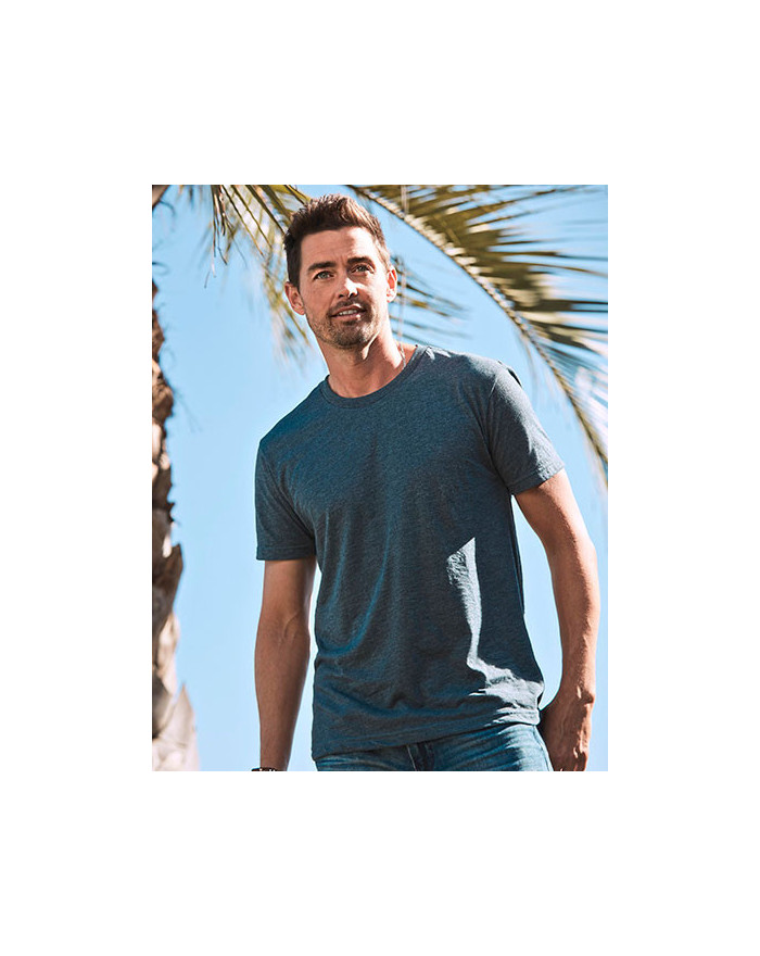 Tee shirt Personnalisé Manche Courte Bande de propreté|Col rond Homme ou Femme  145 g/m² - Next Level Apparel NX6010  