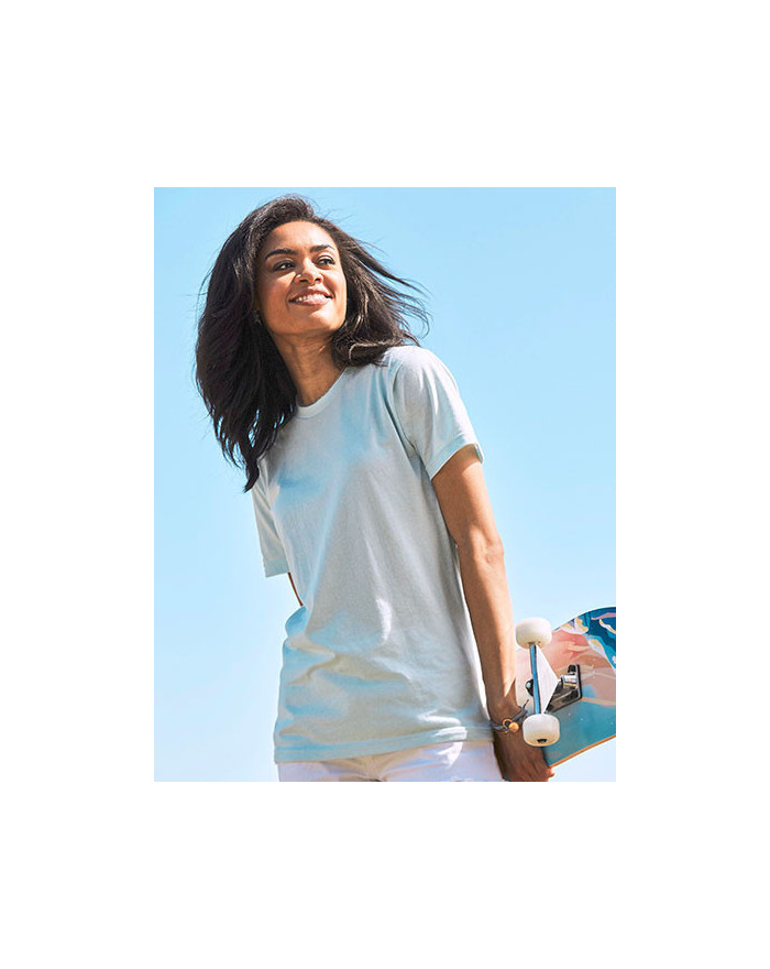 Tee shirt Personnalisé Manche Courte Bande de propreté|Col rond Homme ou Femme  145 g/m² - Next Level Apparel NX6210  
