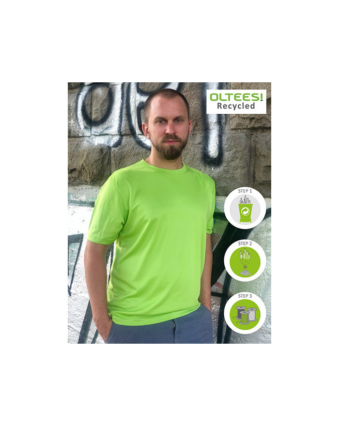 Tee shirt Personnalisé Manche Courte Col rond Homme ou Femme 130 g/m² - Oltees OT010R - Tee shirt Personnalisé avec marquage ...
