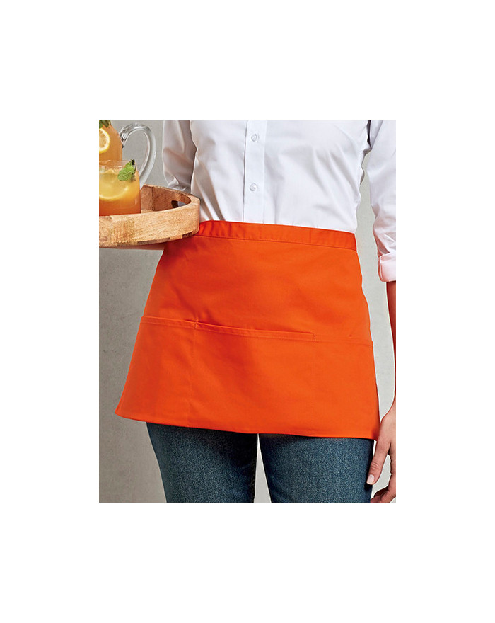Vêtement restauration Personnalisé   195 g/m² - Premier Workwear PW155 - Vêtement restauration Personnalisé avec marquage bro...