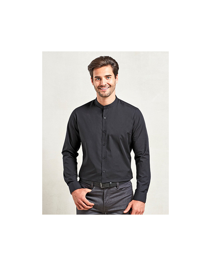 Chemise d'entreprise Personnalisée Manche Longue|Manchettes Duo 115 g/m² - Premier Workwear PR258 - Chemise d'entreprise Pers...