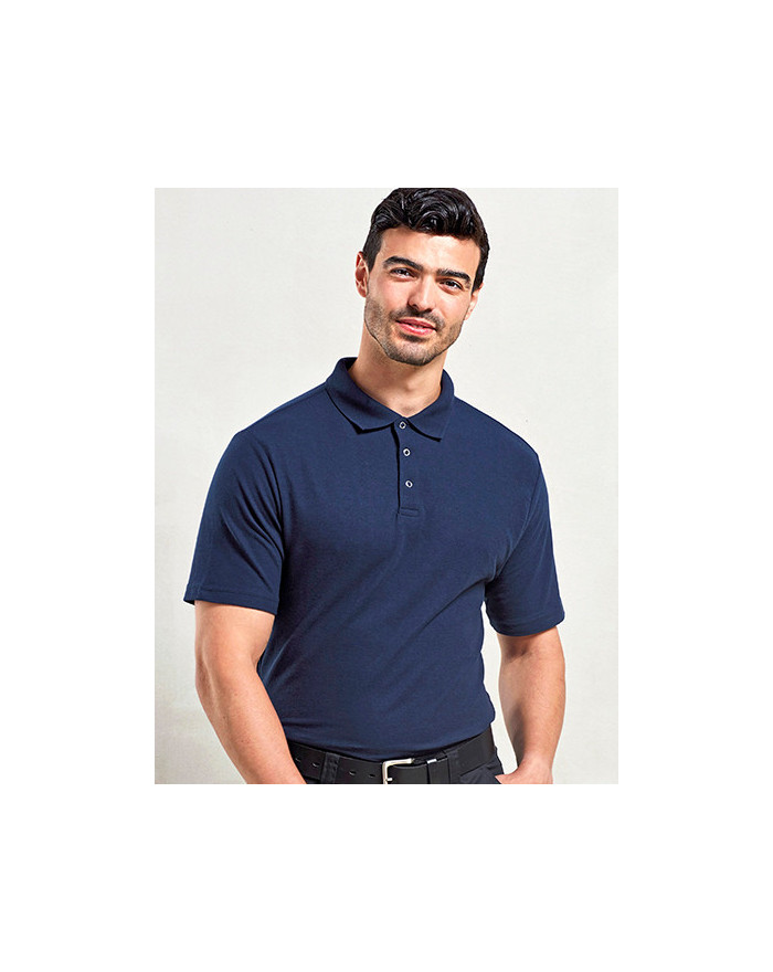 Polo Personnalisé Manche Courte Homme 200 g/m² - Premier Workwear PR610 - Polo Personnalisé avec marquage broderie, flocage o...
