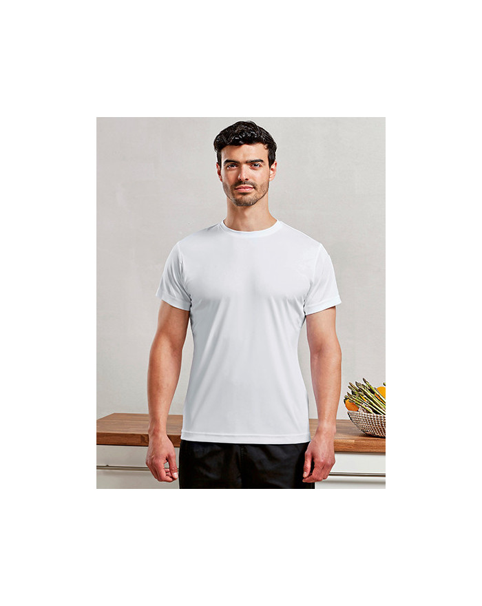 Tee shirt Personnalisé Manche Courte Homme 135 g/m² - Premier Workwear PR649 - Vêtement restauration Personnalisé avec marqua...