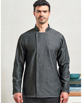 Veste Personnalisée Manche Longue Homme  230 g/m² - Premier Workwear PW660 - Vêtement restauration Personnalisé avec marquage...
