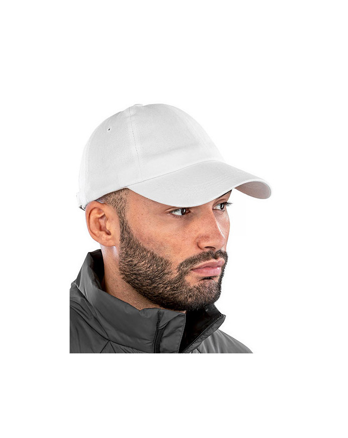 Casquettes personnalisée 100% coton 270 g/m² - Result Headwear RC010X - Casquettes avec marquage broderie, flocage ou impress...