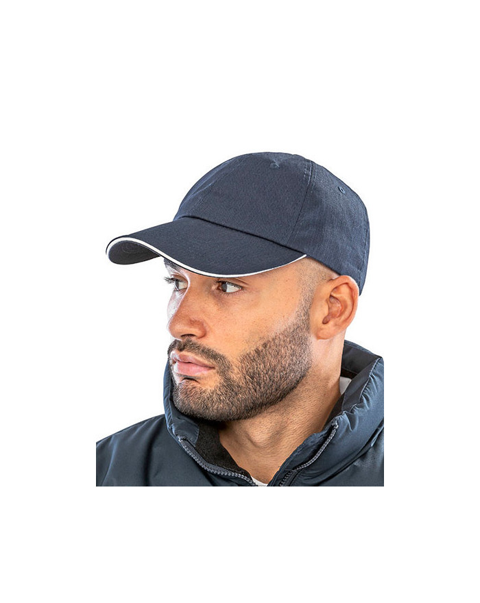 Casquettes personnalisée 100% coton 220 g/m² - Result Headwear RC038X - Casquettes avec marquage broderie, flocage ou impress...