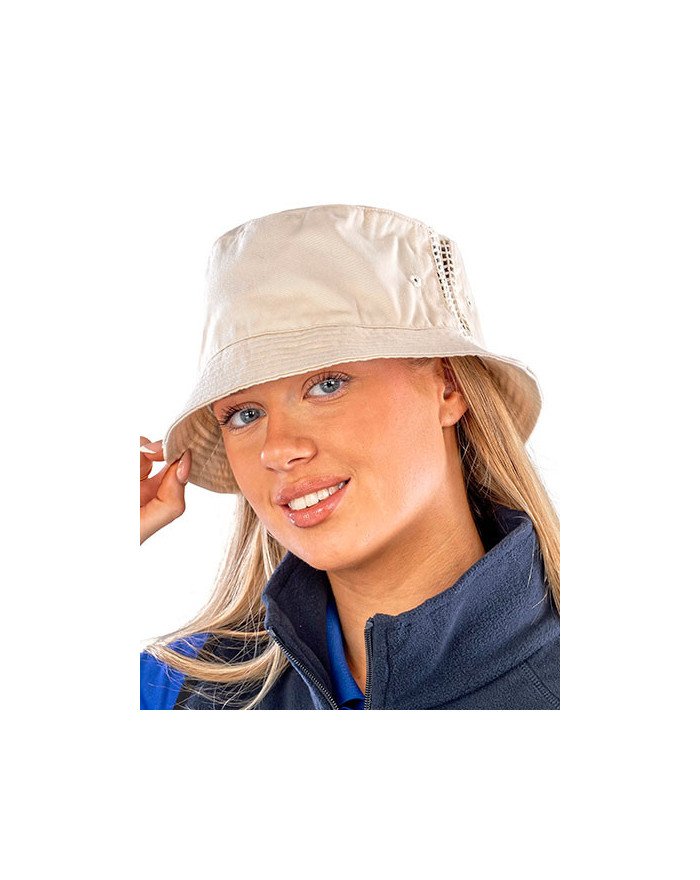 Bob personnalisé 100% coton 225 g/m² - Result Headwear RC045X - Bob personnalisé avec marquage broderie, flocage ou impressio...