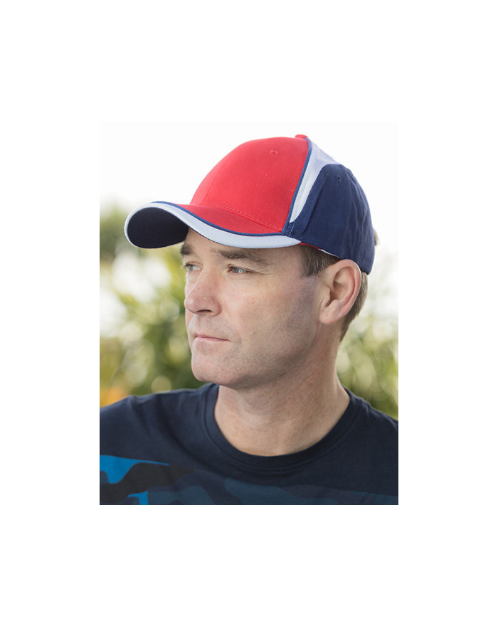 Casquettes personnalisée 100% coton 260 g/m² - Result Headwear RC062X - Casquettes avec marquage broderie, flocage ou impress...