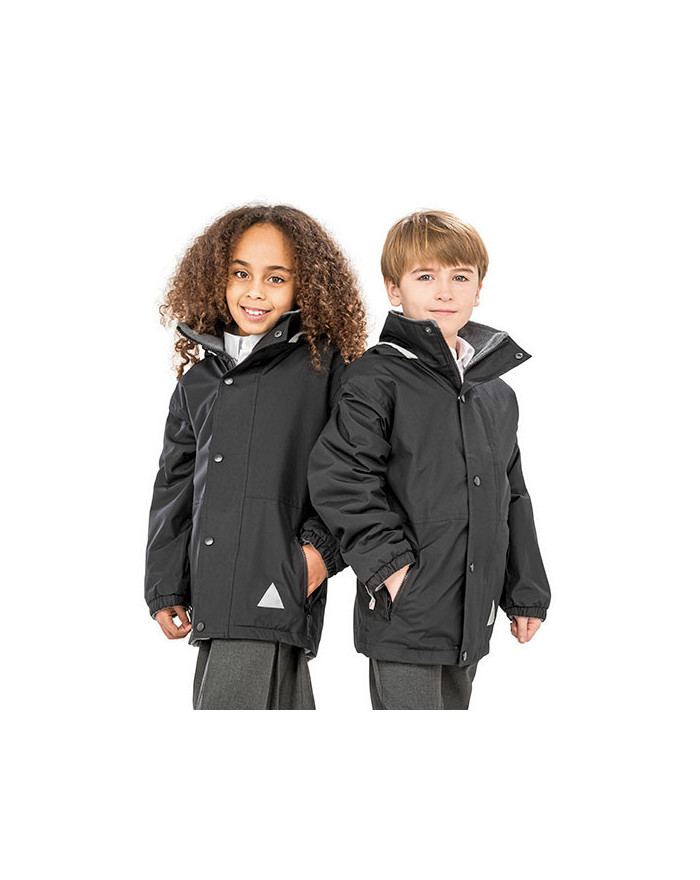 Veste Personnalisée avec liseré Enfant - Result Genuine Recycled R160J - Vêtements Enfant Personnalisés avec marquage broderi...