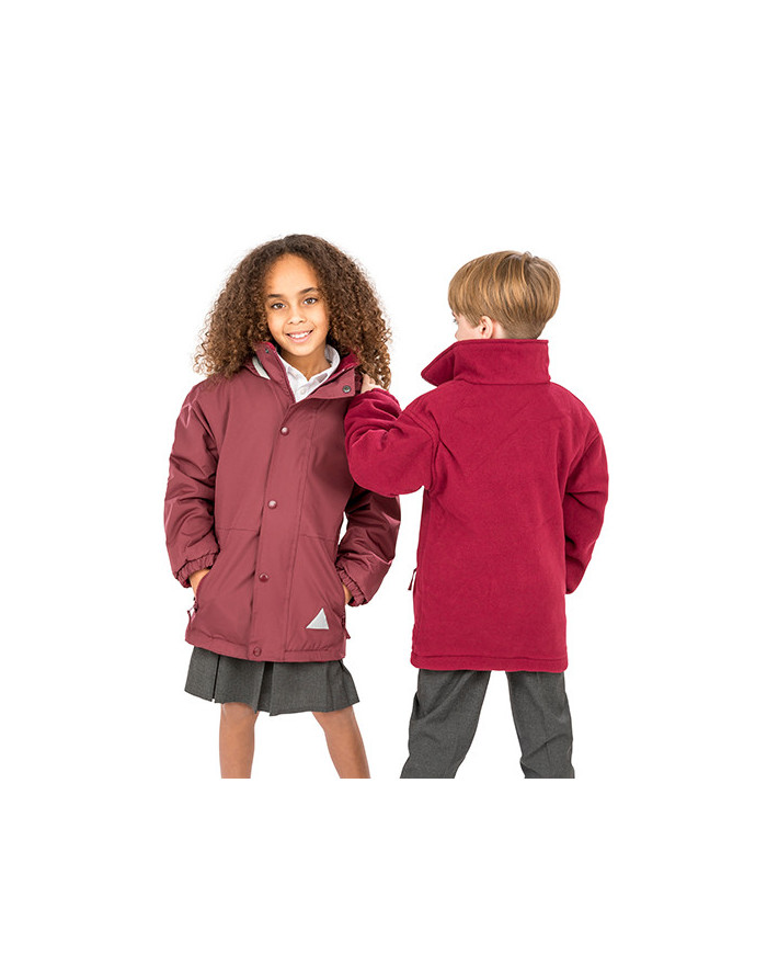 Veste Personnalisée avec liseré Enfant - Result Genuine Recycled R160Y - Vêtements Enfant Personnalisés avec marquage broderi...