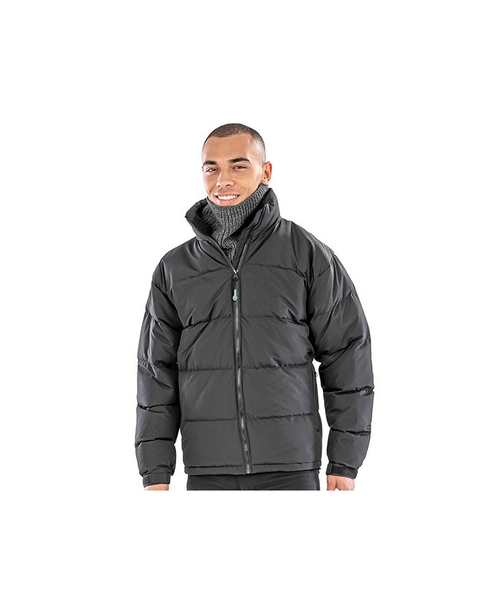 Veste Personnalisée Manche Longue|avec liseré Homme  - Result Genuine Recycled RT181M - Veste Personnalisée avec marquage bro...
