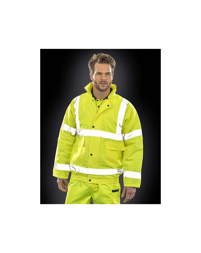 Veste Personnalisée Homme - Result Safe-Guard R217X - Veste Personnalisée avec marquage broderie, flocage ou impression. Gros...