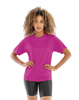 Tee shirt Personnalisé Manche Courte|Raglan Col rond Homme ou Femme  135 g/m² - SPIRO RT287  