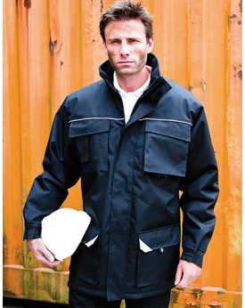 Veste  Personnalisée avec liseré  Homme   320 g/m² - Result WORK-GUARD RT301  