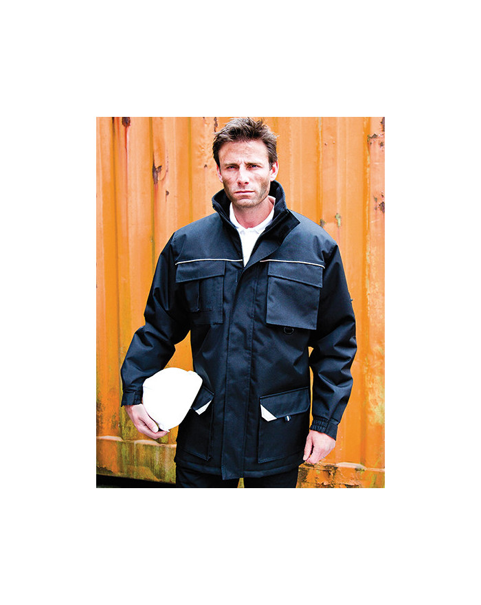 Veste  Personnalisée avec liseré  Homme   320 g/m² - Result WORK-GUARD RT301  