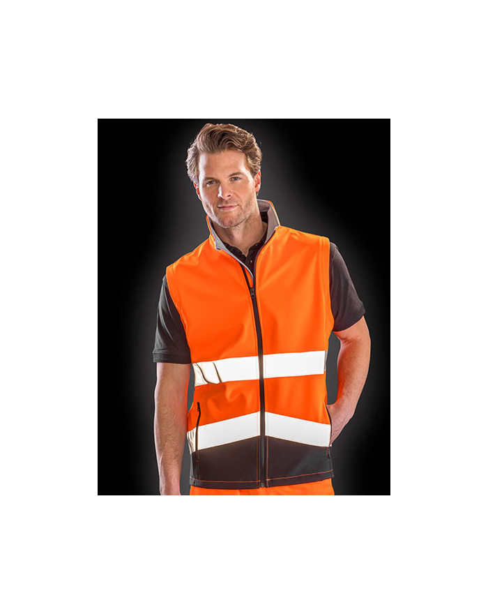 Veste Personnalisée  Homme  280 g/m² - Result Safe-Guard RT451 - Vêtement de travail Personnalisé avec marquage broderie, flo...
