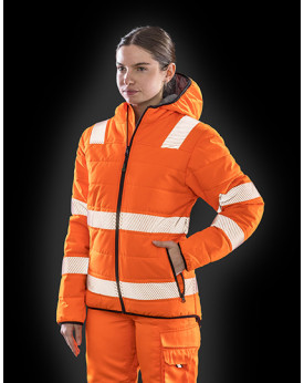 Veste Personnalisée Manche Longue avec liseré Unisexe - Result Genuine Recycled R500X - Vêtement de travail Personnalisé avec...