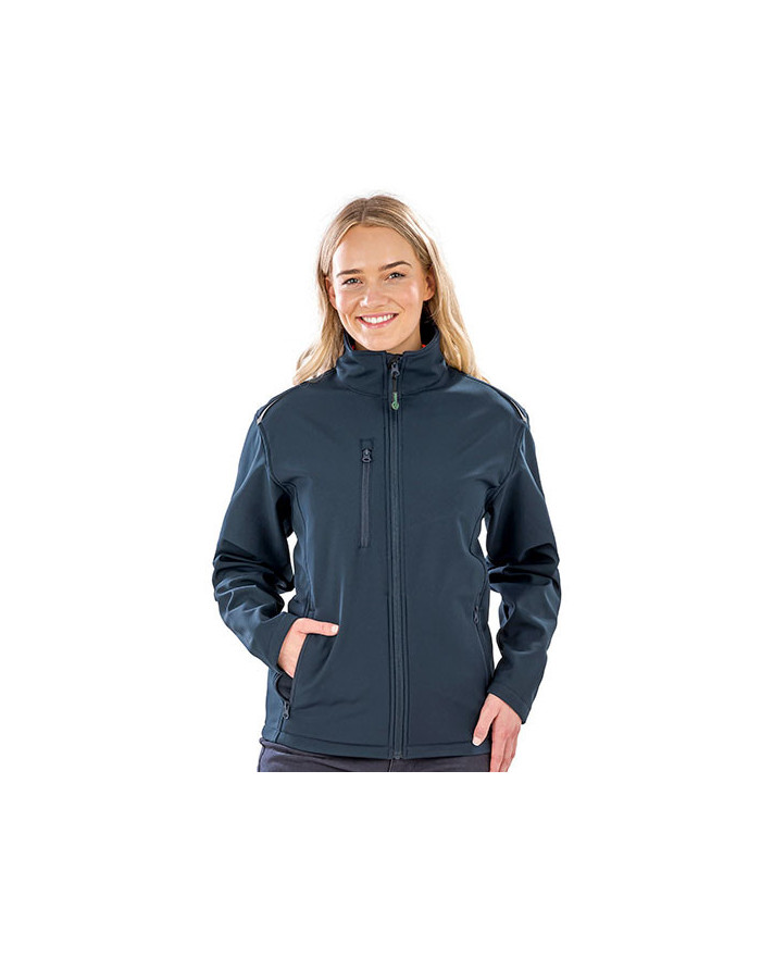 Veste Personnalisée Manche Longue Duo 300 g/m² - Result Genuine Recycled R900F - Veste Personnalisée avec marquage broderie, ...