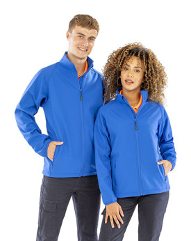 Veste Personnalisée Manche Longue Duo 280 g/m² - Result Genuine Recycled R901M - Vêtements Enfant Personnalisés avec marquage...