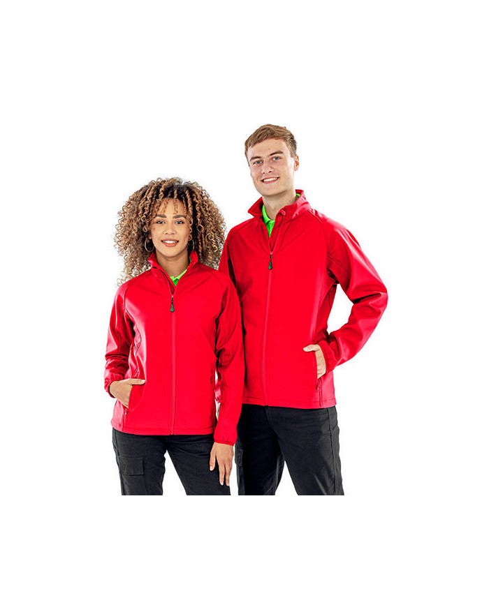 Veste Personnalisée Manche Longue Duo 280 g/m² - Result Genuine Recycled R901F - Vêtements Enfant Personnalisés avec marquage...