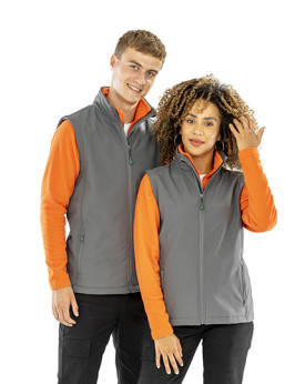 Veste Personnalisée Sans Manche Duo 280 g/m² - Result Genuine Recycled R902M - Vêtements Enfant Personnalisés avec marquage b...