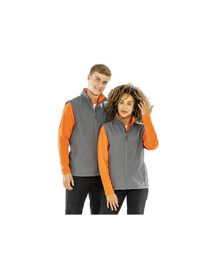 Veste Personnalisée Sans Manche Duo 280 g/m² - Result Genuine Recycled R902M - Vêtements Enfant Personnalisés avec marquage b...