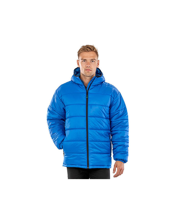Veste Personnalisée Manche Longue avec liseré Unisexe 220 g/m² - Result Genuine Recycled R910X - Veste Personnalisée avec mar...