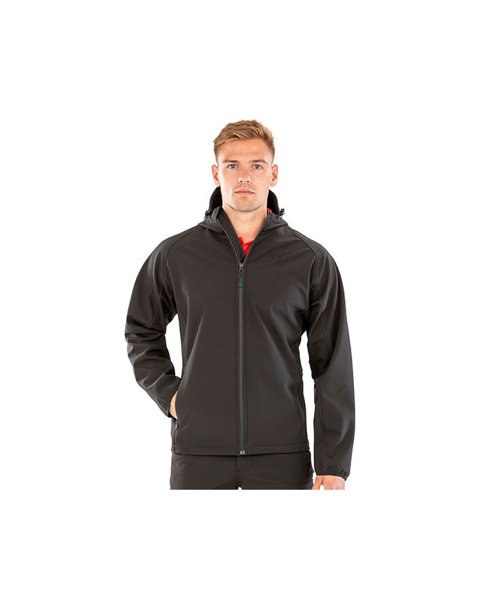 Veste Personnalisée Manche Longue avec liseré Duo 290 g/m² - Result Genuine Recycled R911M - Veste Personnalisée avec marquag...