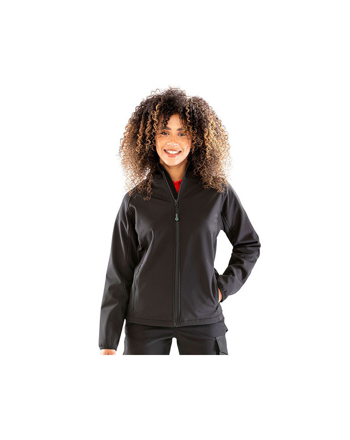 Veste Personnalisée Manche Longue avec liseré Duo 290 g/m² - Result Genuine Recycled R911F - Veste Personnalisée avec marquag...