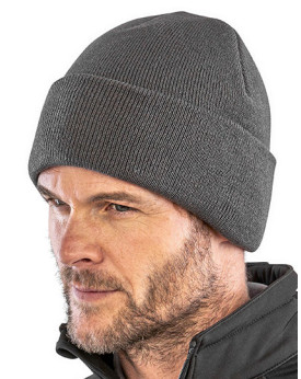 Bonnet personnalisé 340 g/m² - Result Genuine Recycled RC933X - Bonnet personnalisé avec marquage broderie, flocage ou impres...