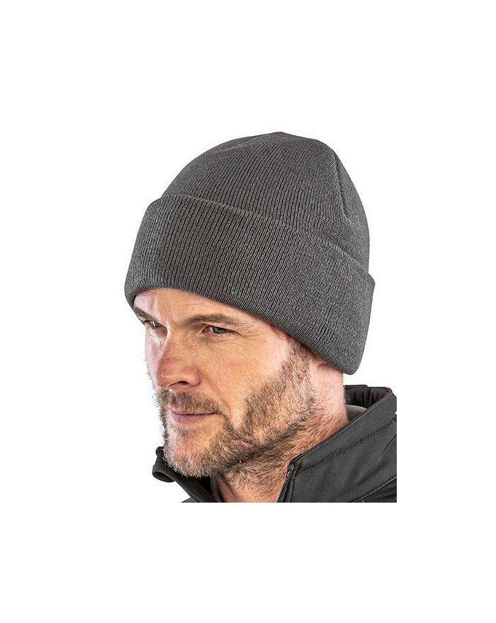 Bonnet personnalisé 340 g/m² - Result Genuine Recycled RC933X - Bonnet personnalisé avec marquage broderie, flocage ou impres...