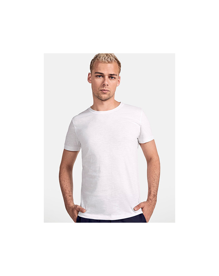 Tee shirt Personnalisé Manche Courte Homme 100% coton 150 g/m² - Roly CA0396 - Tee shirt Personnalisé avec marquage broderie,...