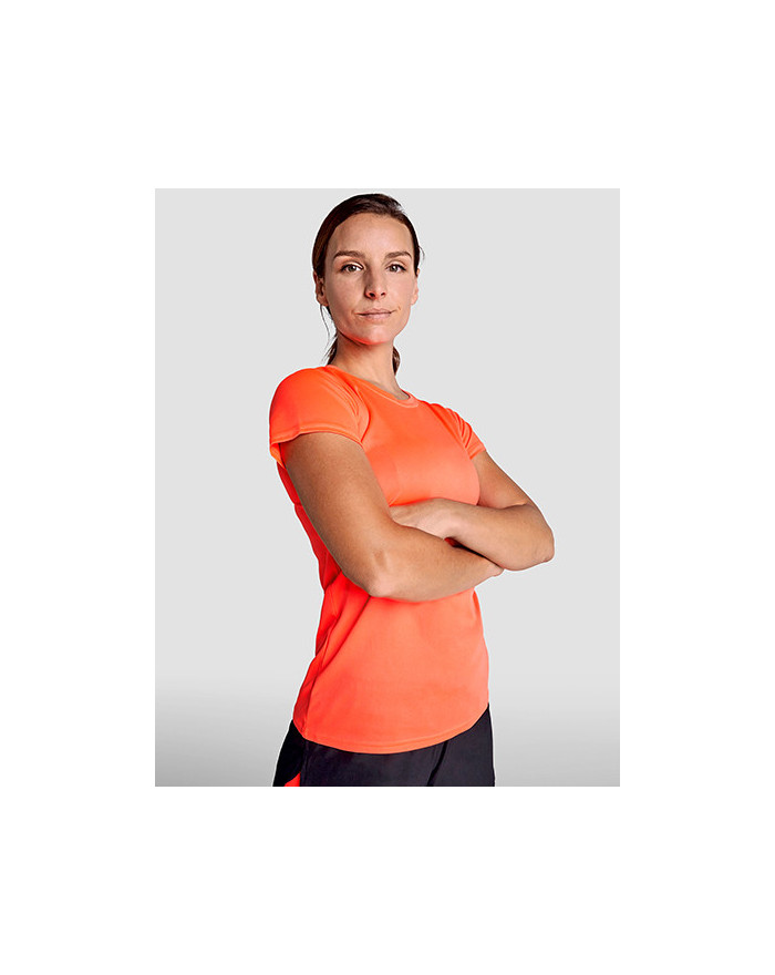 Tee shirt Personnalisé Manche Courte Duo 150 g/m² - Roly Sport CA0423 - Tee shirt Personnalisé avec marquage broderie, flocag...